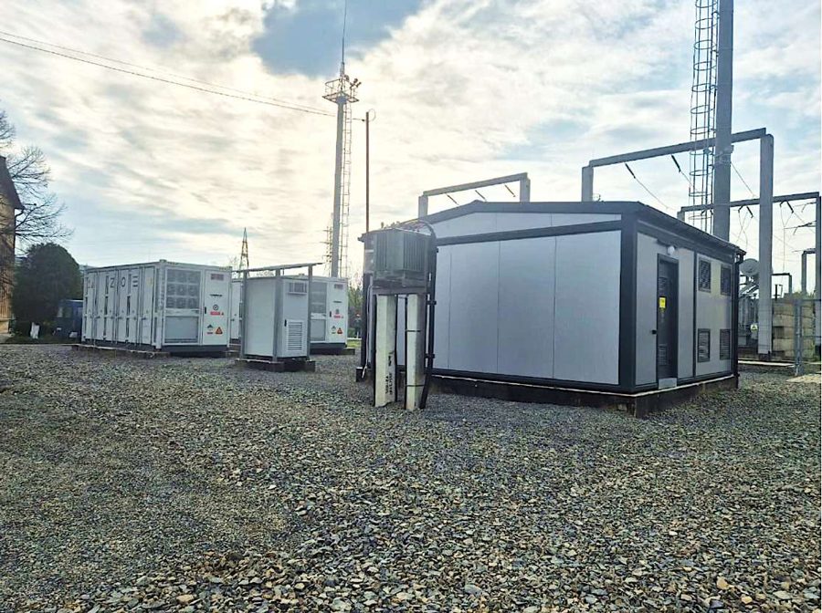 Projekt ZOE – Węgry, magazyn kontenerowy przy stacji elektroenergetycznej